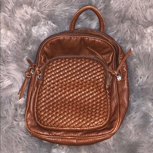 Brown mini backpack - Picture 1 of 1
